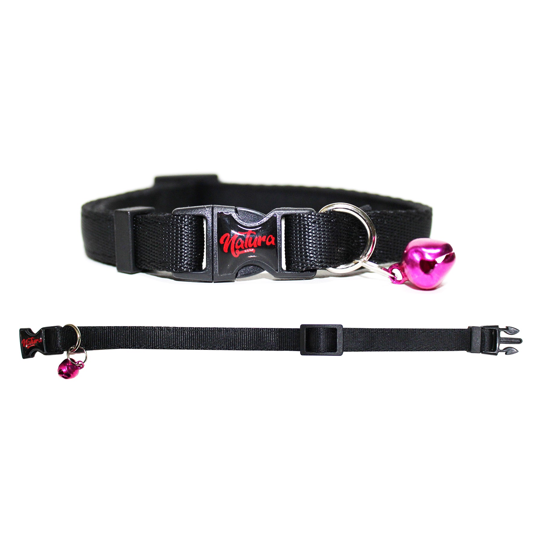 Natura Adult Cat Collar – Black