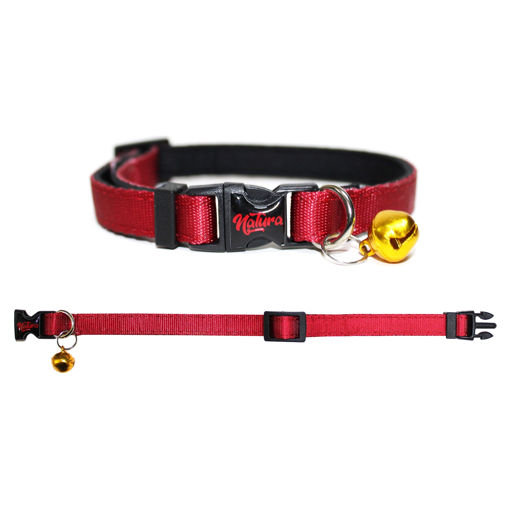 Natura Adult Cat Collar – Red