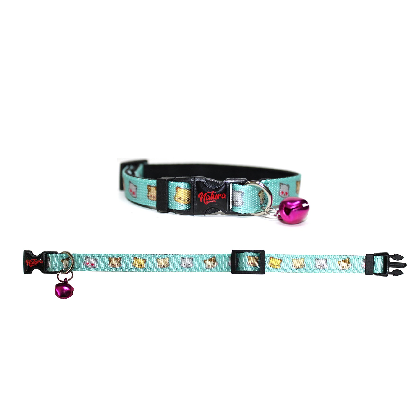 Natura Adult Cat Collar – Cat Patterned