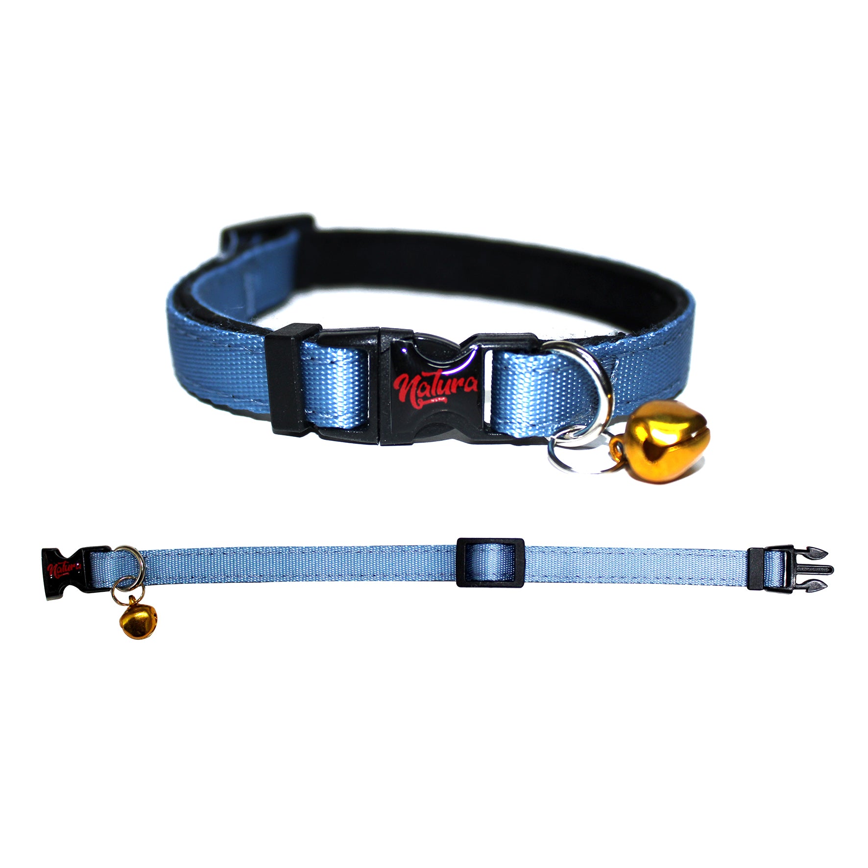 Natura Adult Cat Collar – Blue